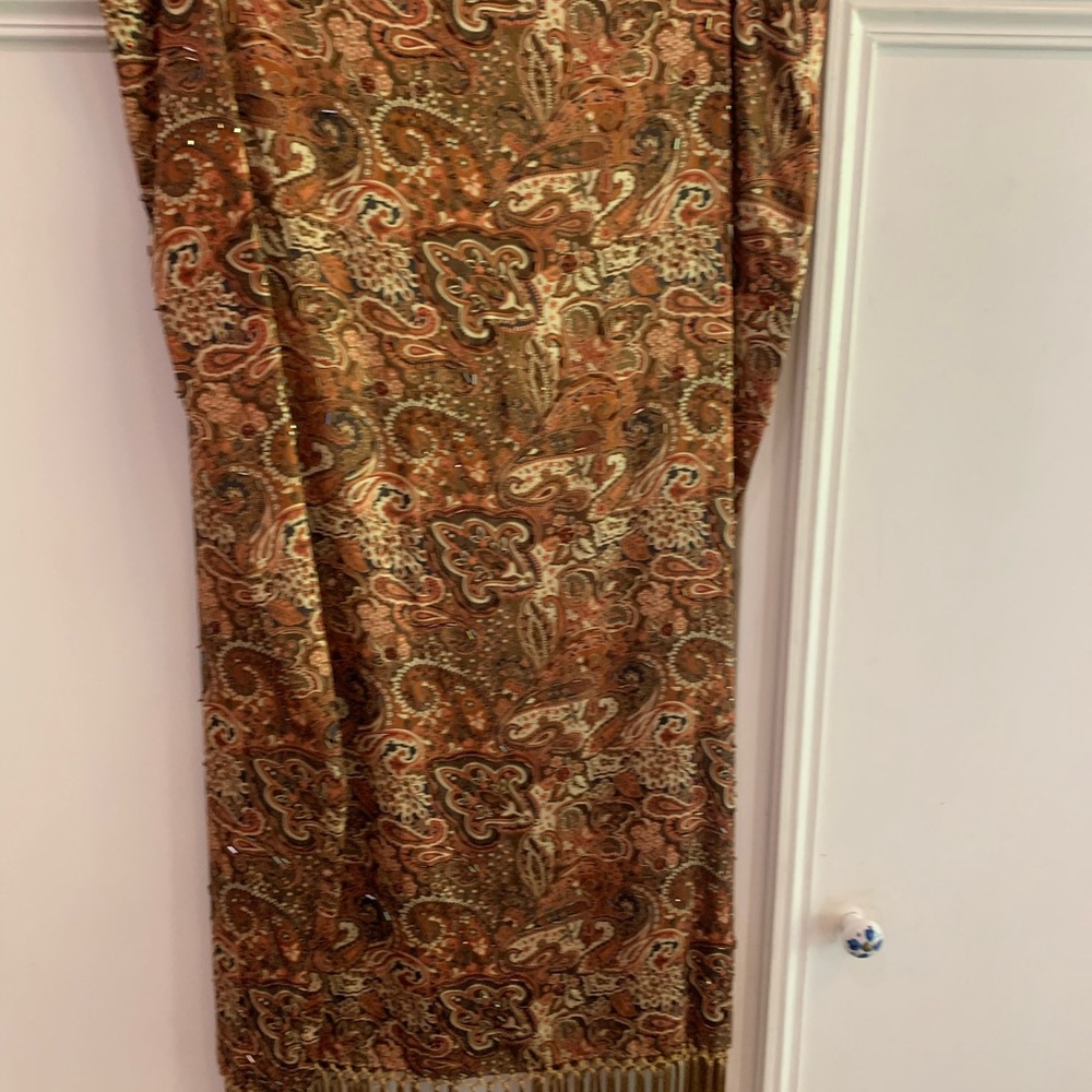 Silk beaded Lillie Rubin dressy skirt. New without tags